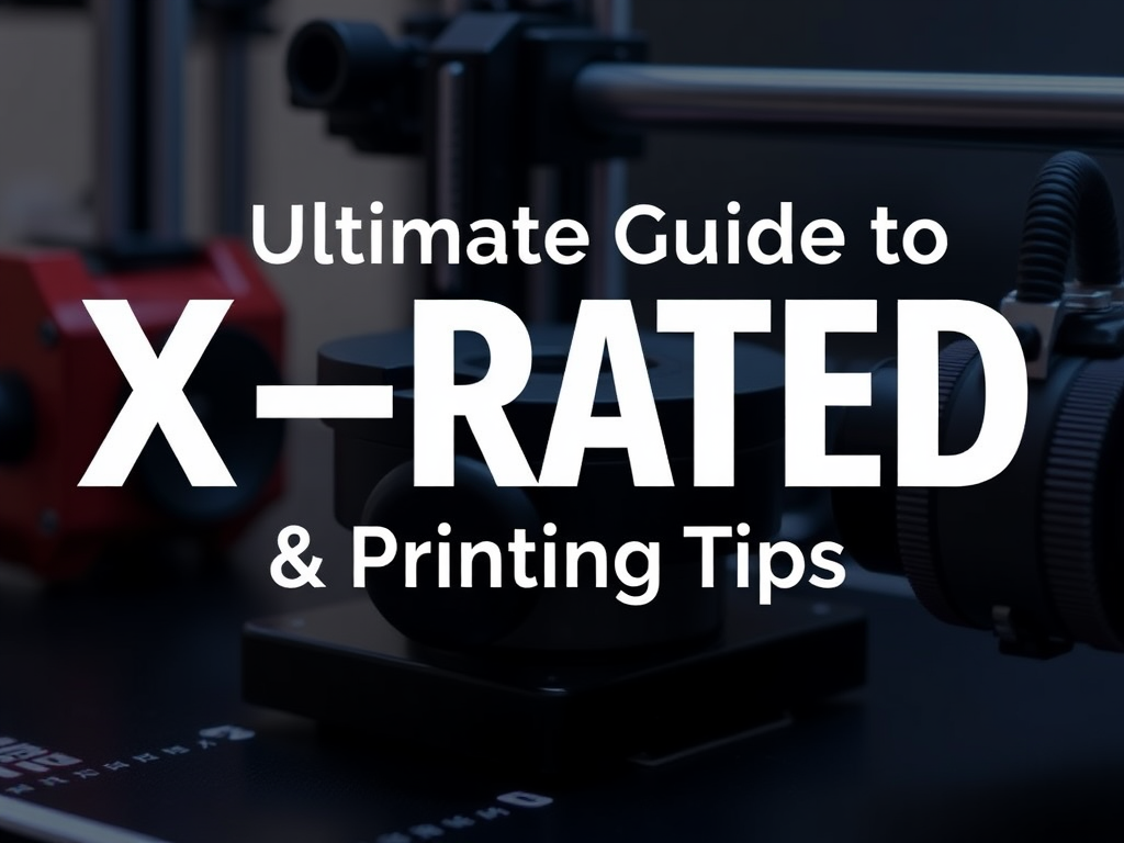 x rated 3d printer files
