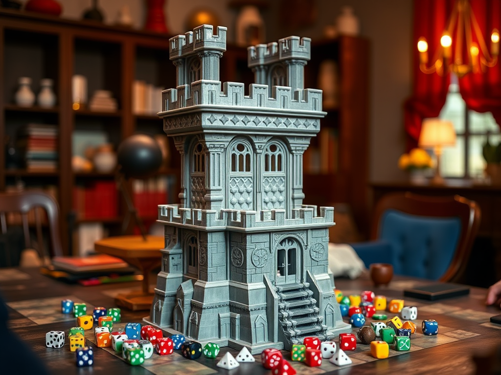 3d print huge dice tower