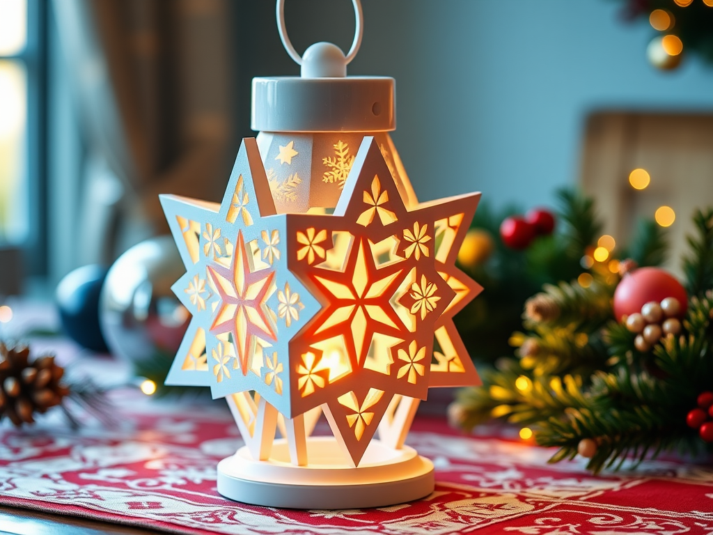 3d printing christmas star lantern